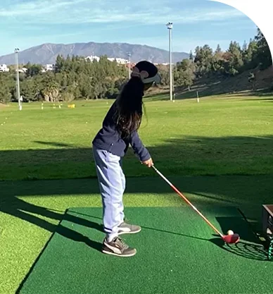 curso de golf junior